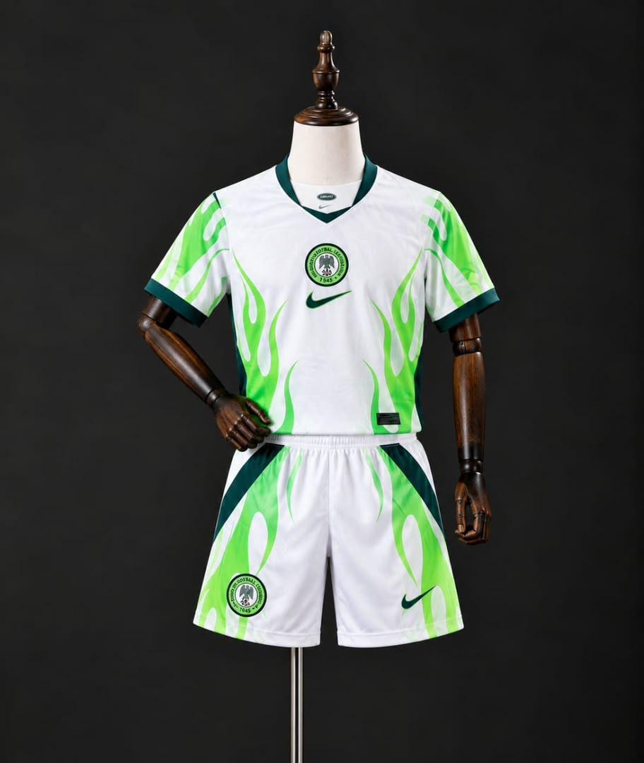 Nigeria Super Eagles Home Jersey YOUTH / KIDS SET