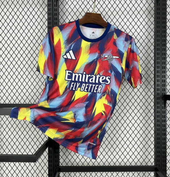 New Arsenal 2025/26 Prematch Jersey