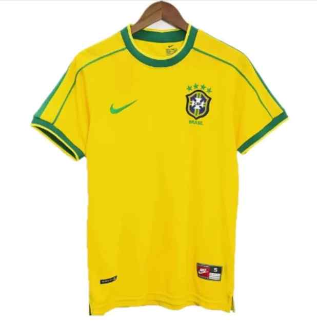 Nike Brazil Classic 1998 Retro Home Jersey